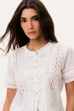 Ciela Cotton Victorian Top