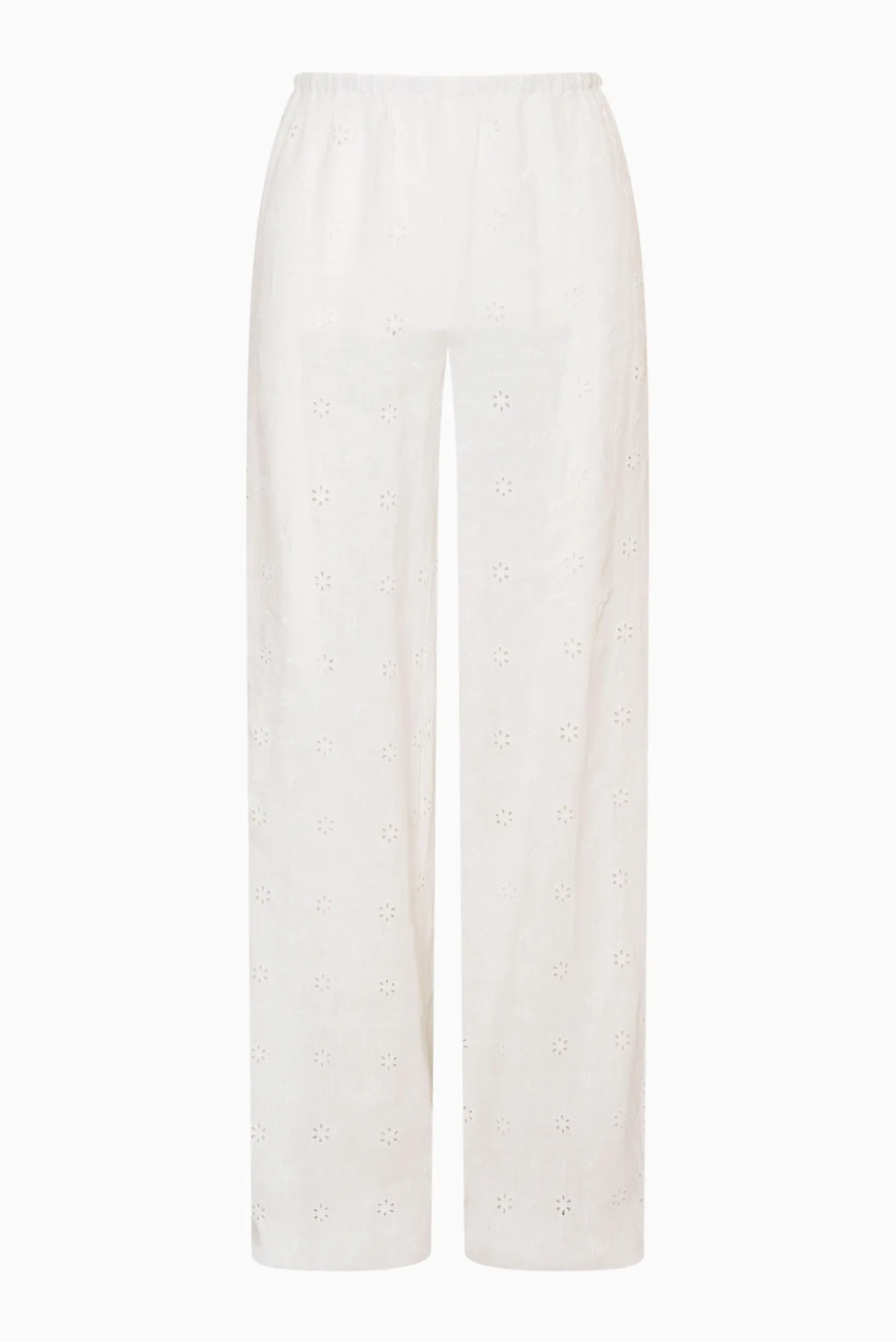 Cinna Eyelet Linen Pant