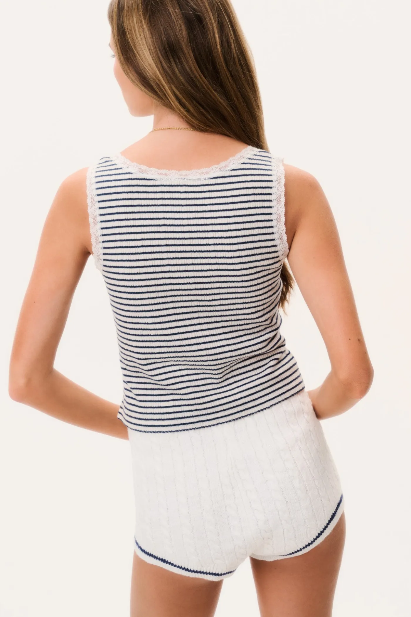 Coramay Knit Mini Shorts