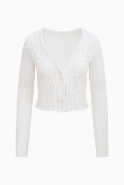 Danilara Cotton Crochet Cardigan
