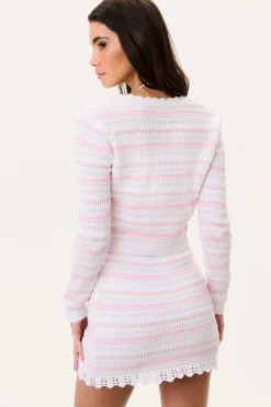 Dessa Cotton Crochet Cardigan