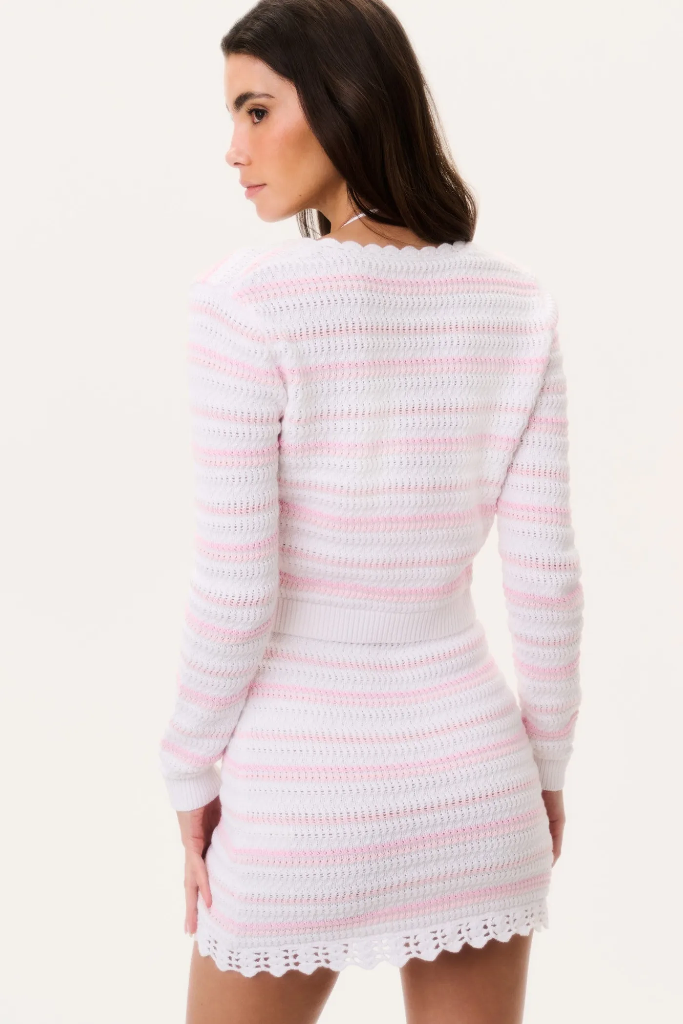 Dessa Cotton Crochet Cardigan