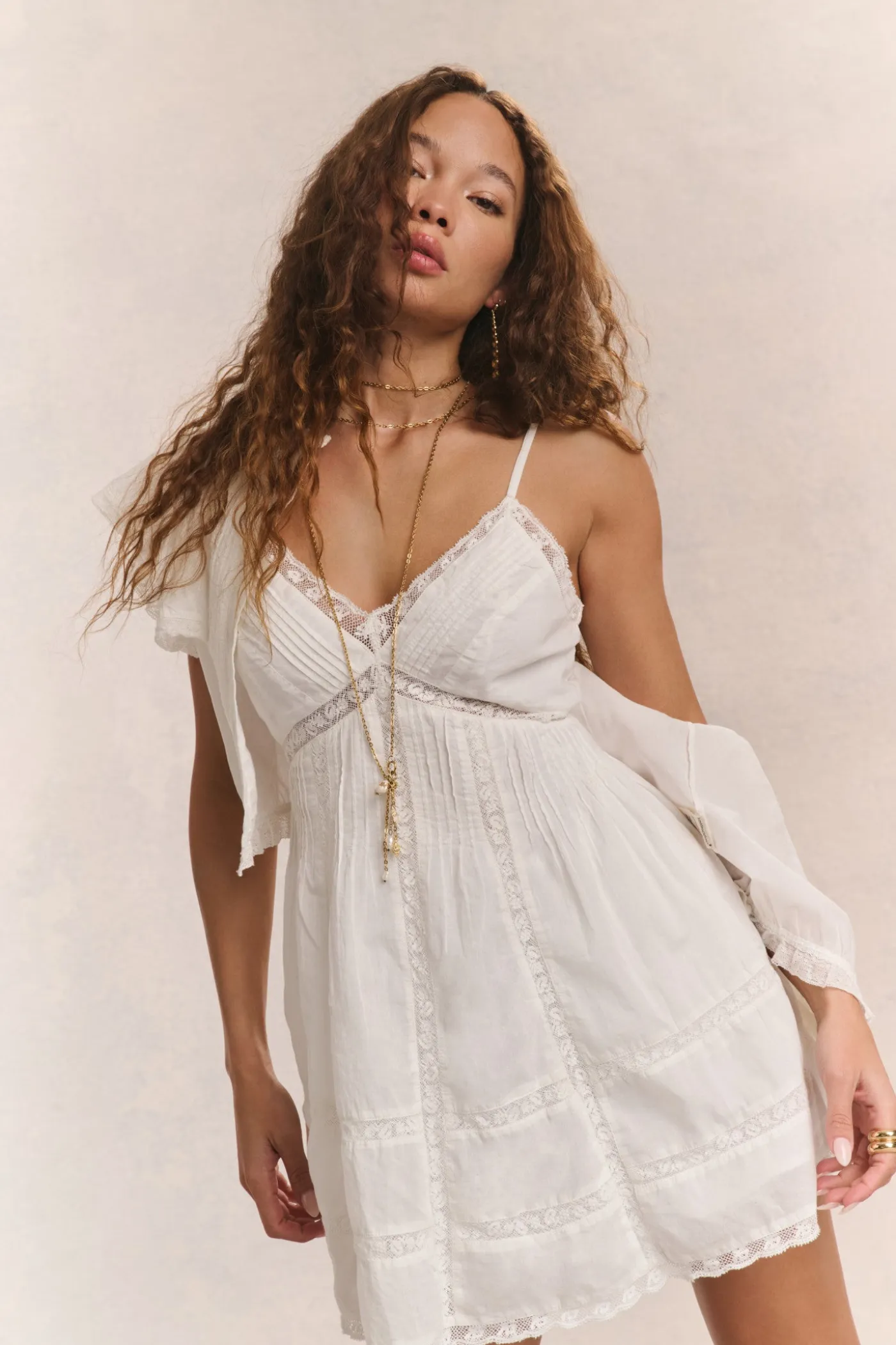 Docila Heritage Cotton Mini Dress
