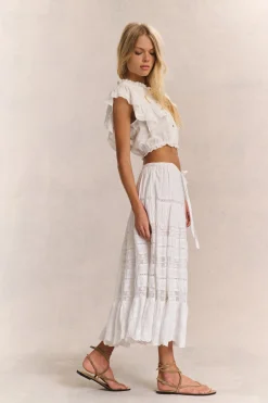 Donna Heritage Midi Skirt