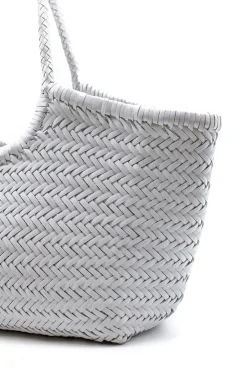 Dragon Diffusion Nantucket Large Woven Leather Tote