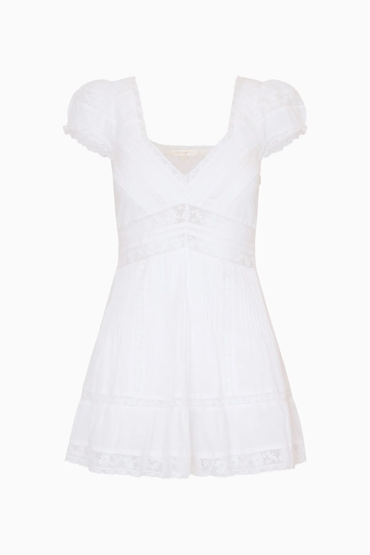 Edena Cotton Victorian Mini Dress