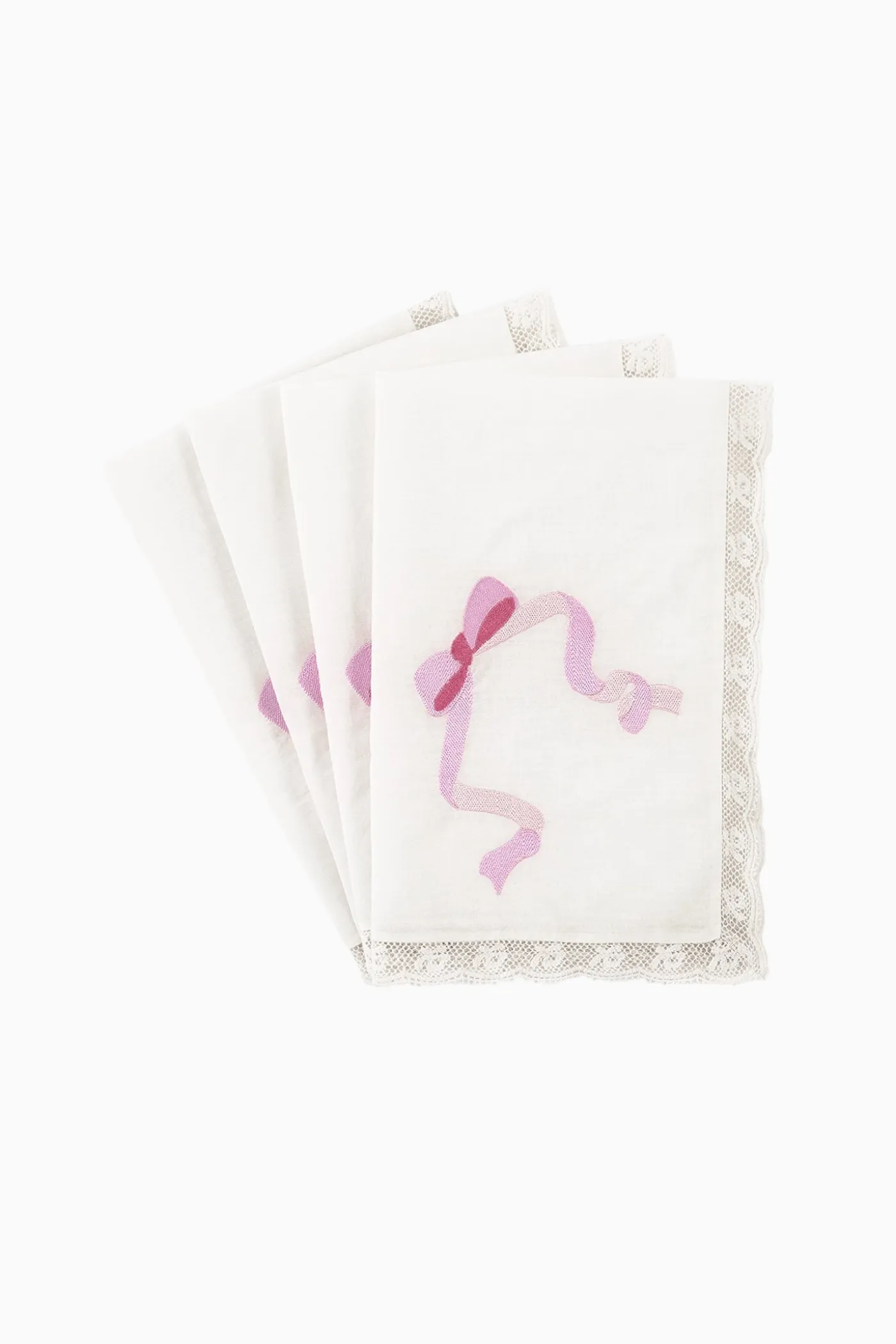 Embroidered Napkins - Set of 4