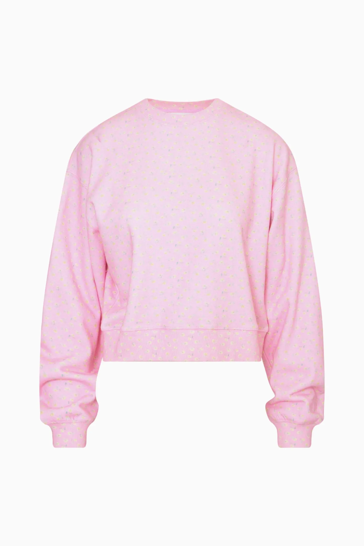 Emparo Cropped Ditsy Floral Pullover