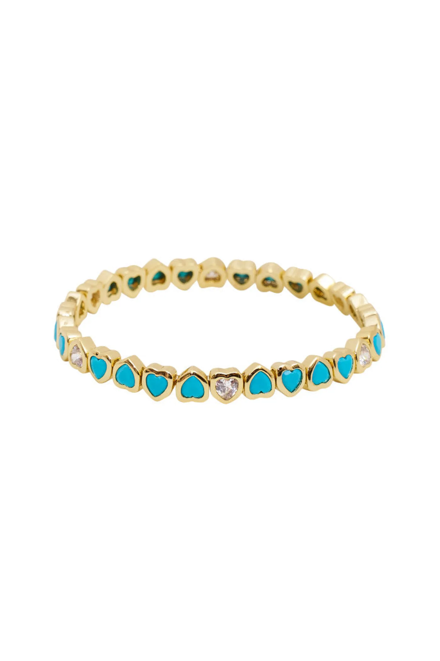 Erin Wachs Small Heart Stretch Bracelet