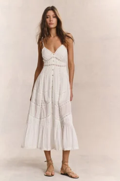 Esilda Heritage Cotton Midi Dress