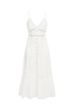 Esilda Heritage Cotton Midi Dress
