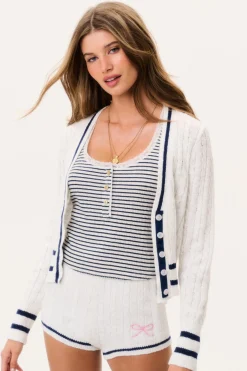 Evabella Cable Knit Cardigan