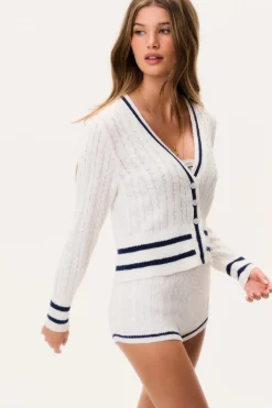 Evabella Cable Knit Cardigan