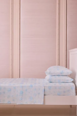Floral Cotton Sateen Sheet Set