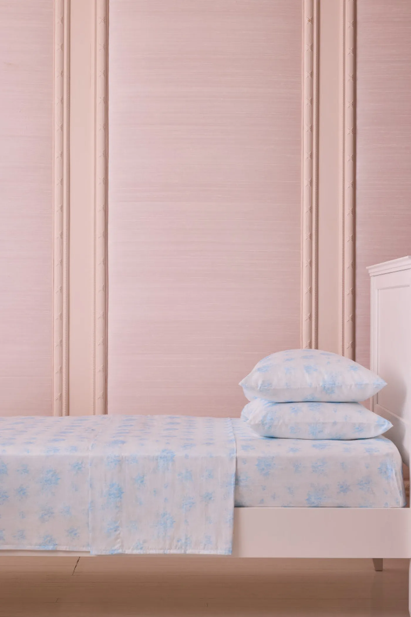 Floral Cotton Sateen Sheet Set