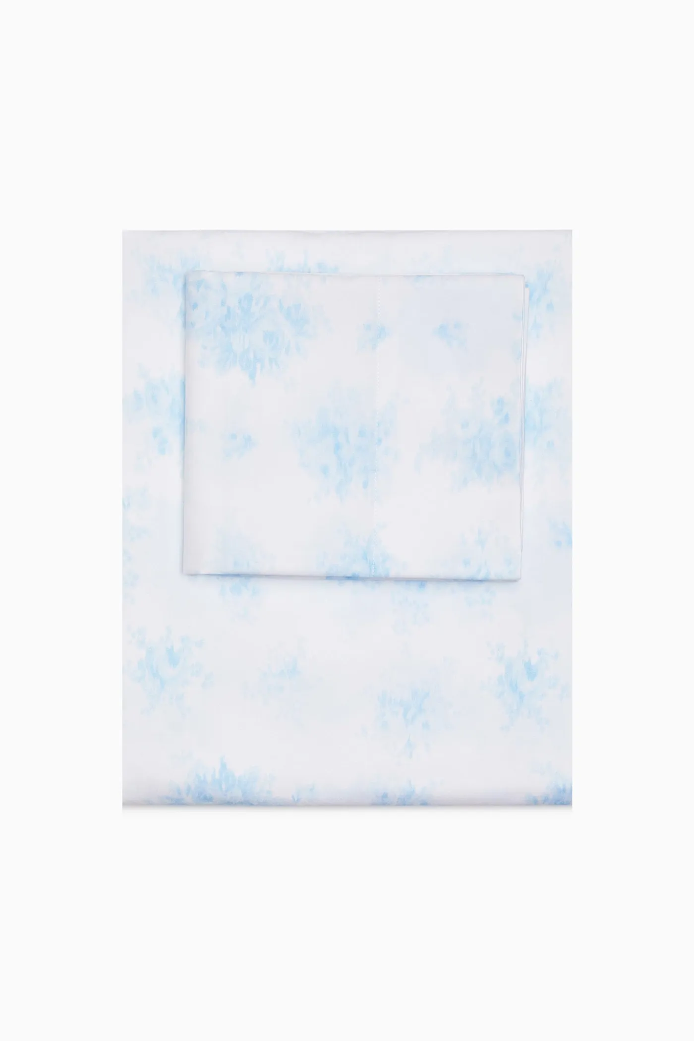 Floral Cotton Sateen Sheet Set