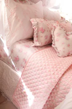 Floral Cotton Sateen Sheet Set