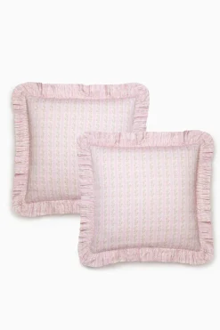 Forever In Love Ruffle Euro Sham Set Of 2