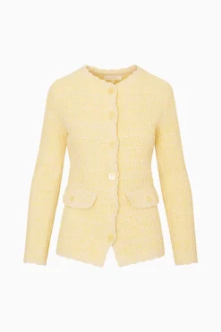 Gaililee Knit Tweed Cardigan