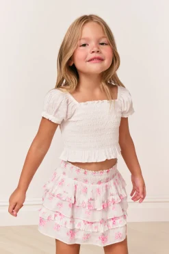 Girls Fabielle Cotton Top