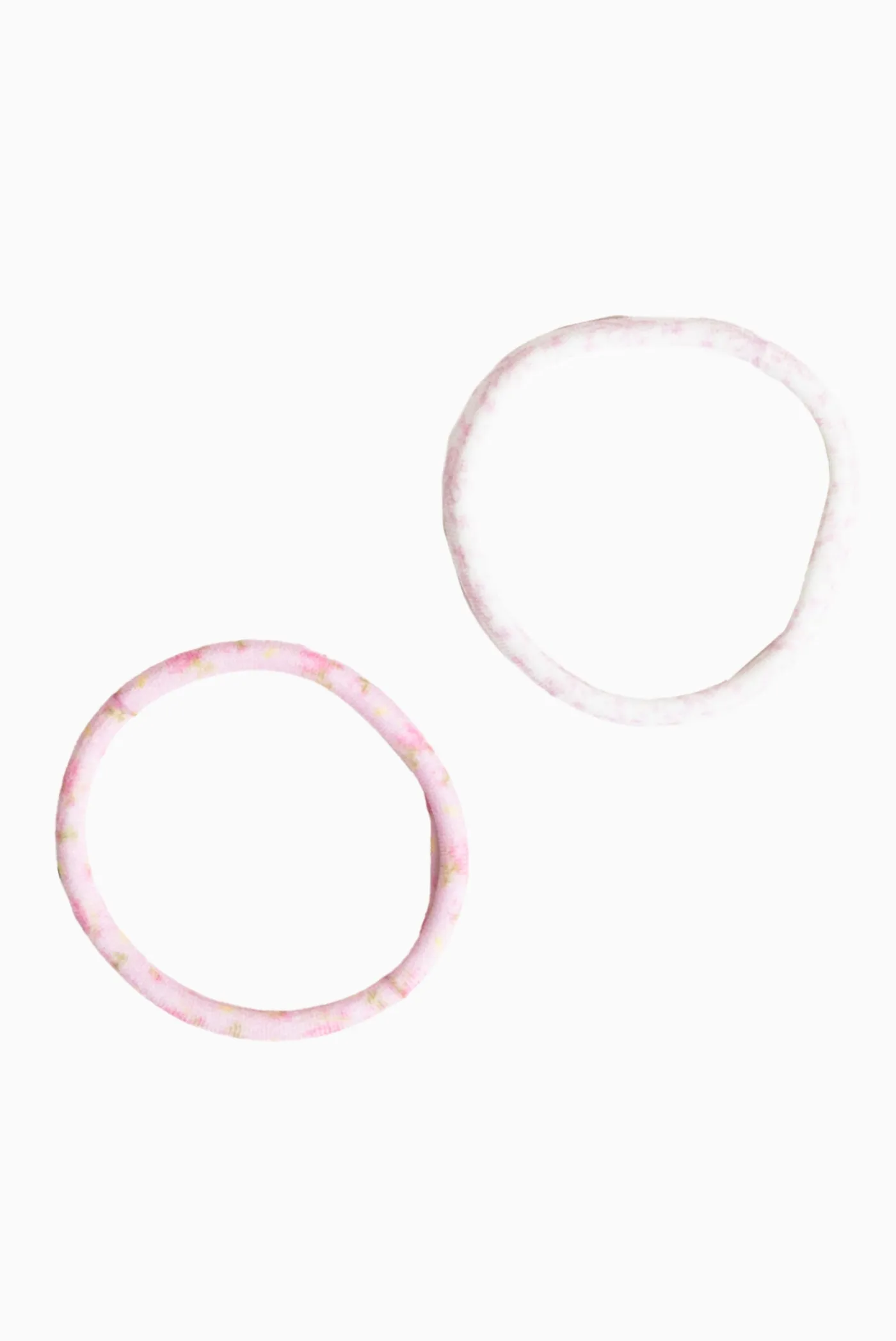 Goody x Love Shack Fancy Seamless Elastics - 10ct - Ikat Rose & Coquette Bow