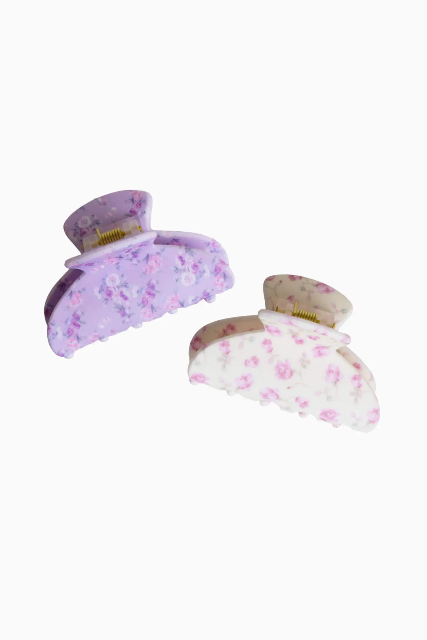 Goody x Love Shack Fancy Small Claw Clip - 2ct - Happy Thoughts and Ribbon Rosa