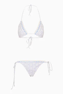 Harbor Floral Striped Bikini