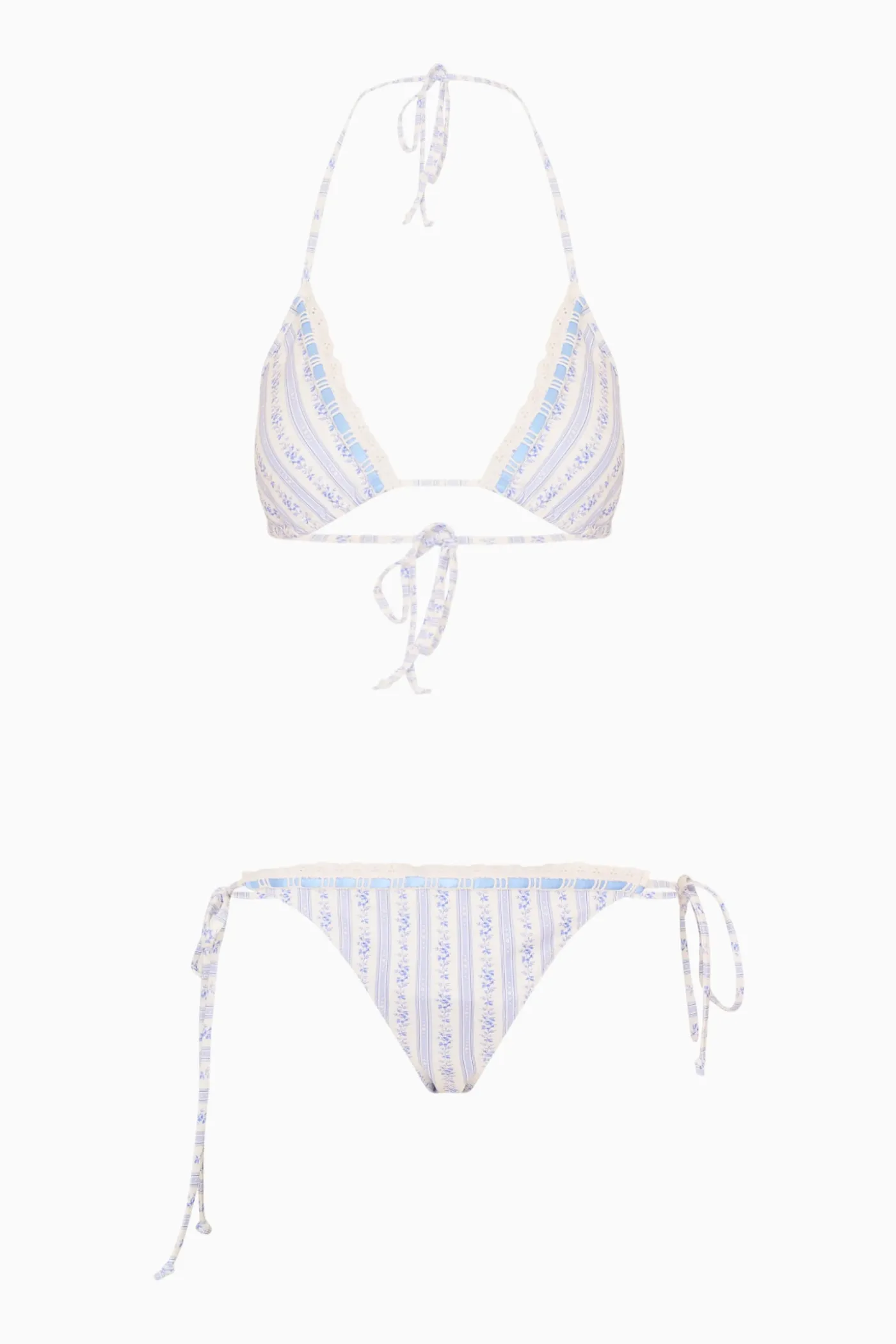 Harbor Floral Striped Bikini