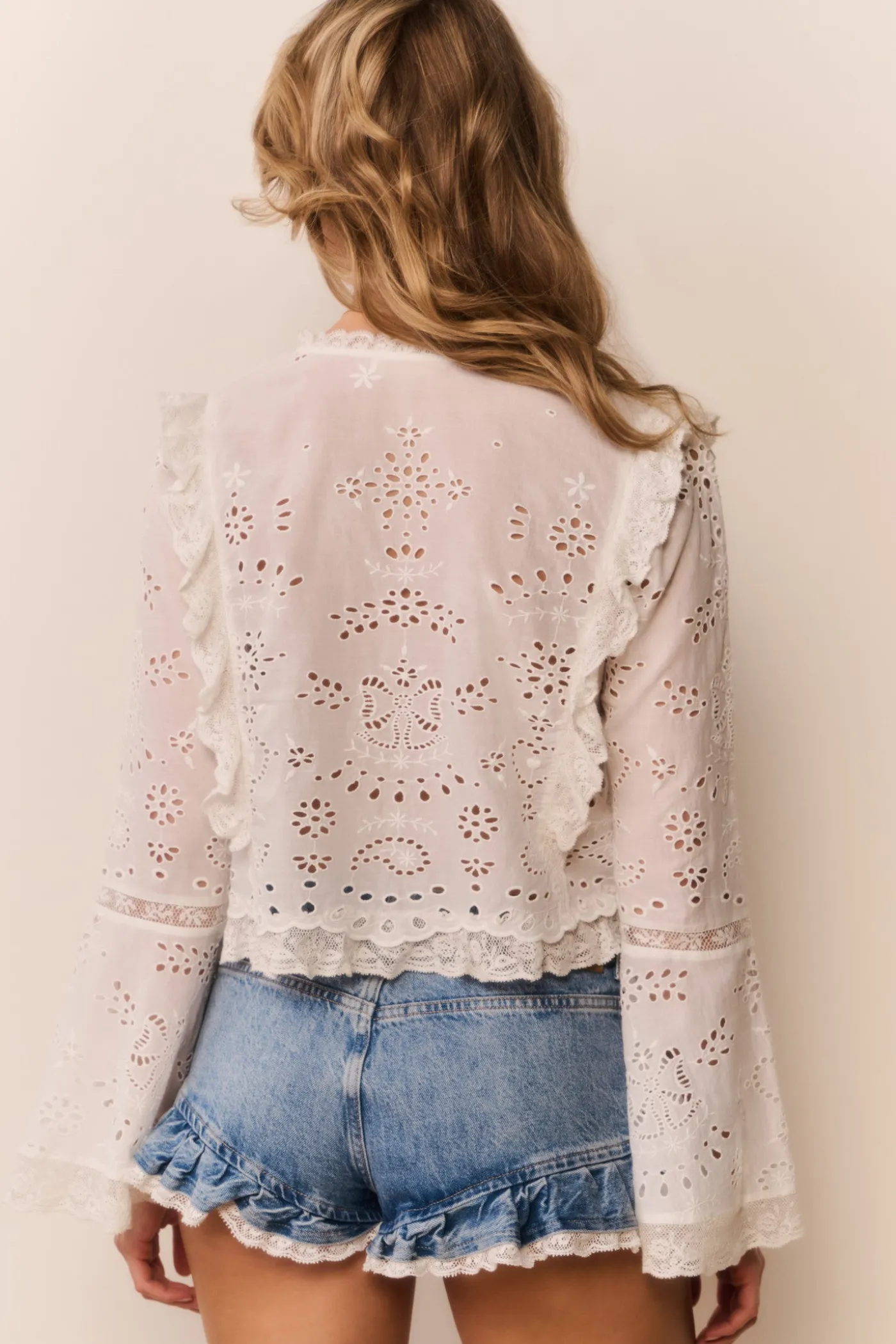 Hawthorn Cotton Eyelet Blouse