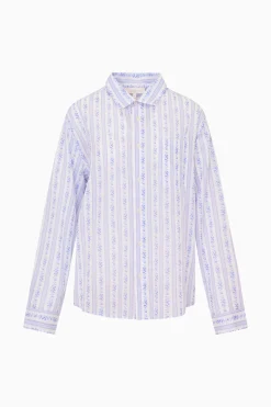 Hudley Floral Cotton Unisex Shirt