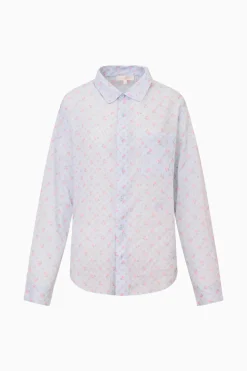 Hudley Floral Cotton Unisex Shirt