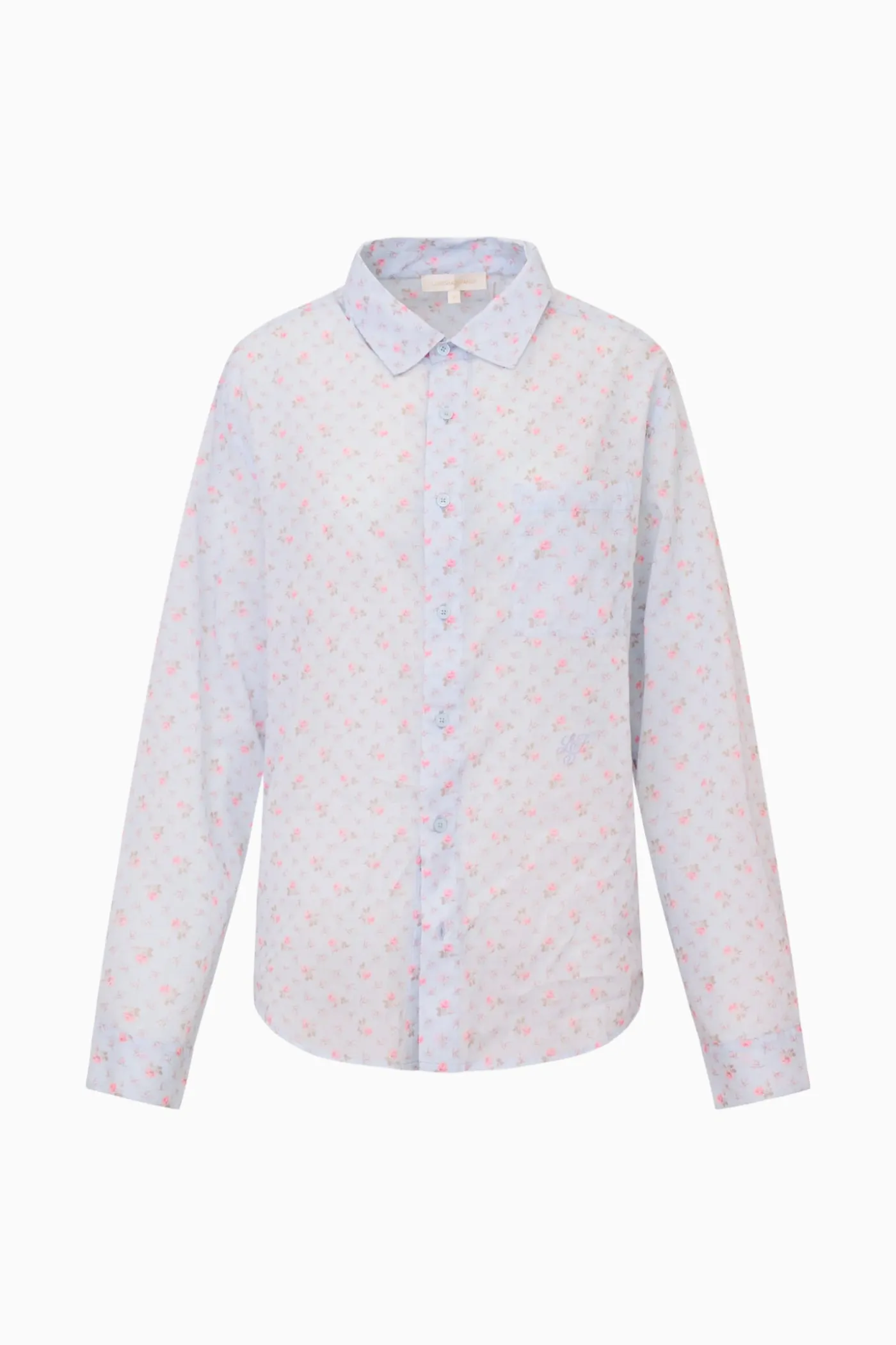 Hudley Floral Cotton Unisex Shirt