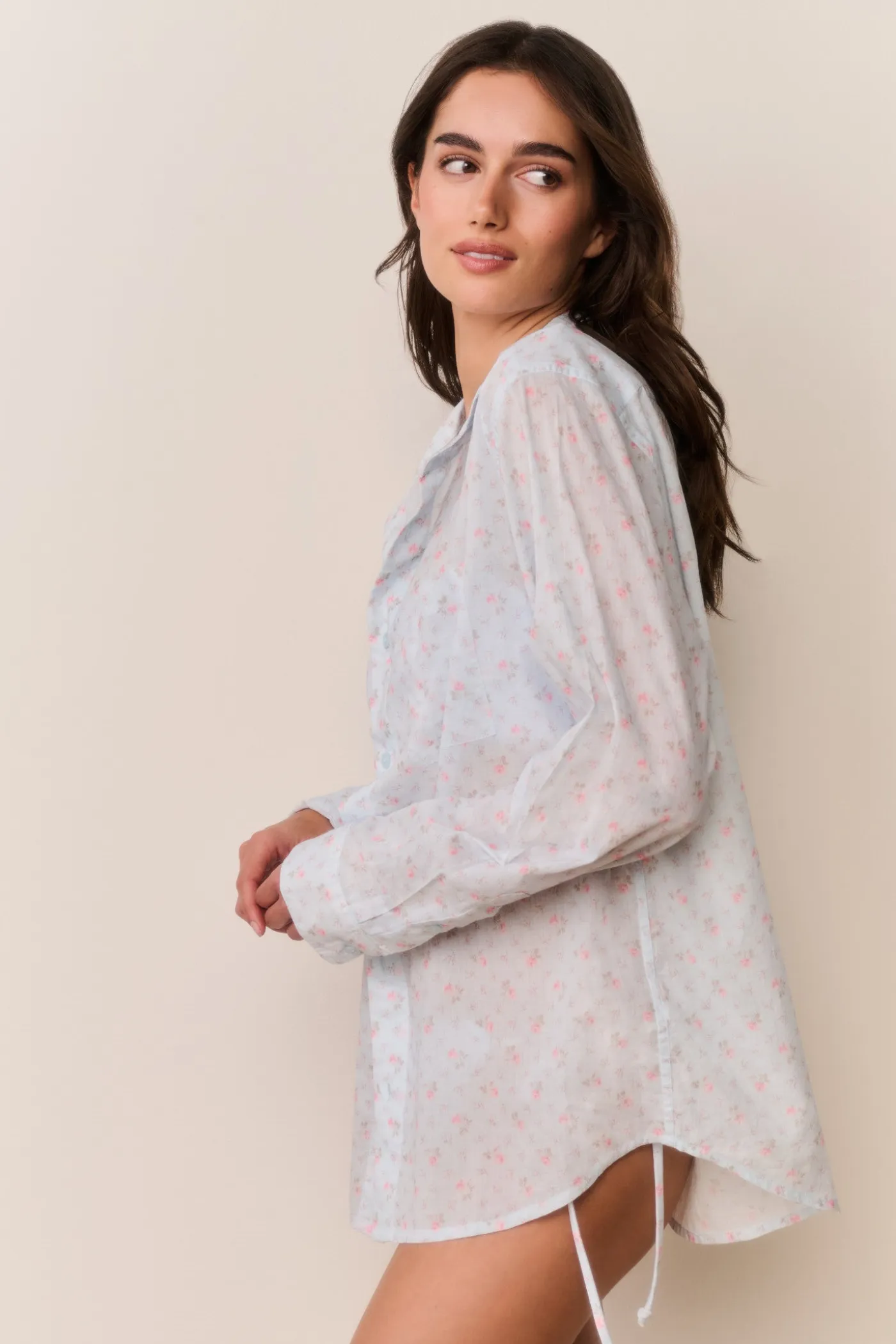 Hudley Floral Cotton Unisex Shirt