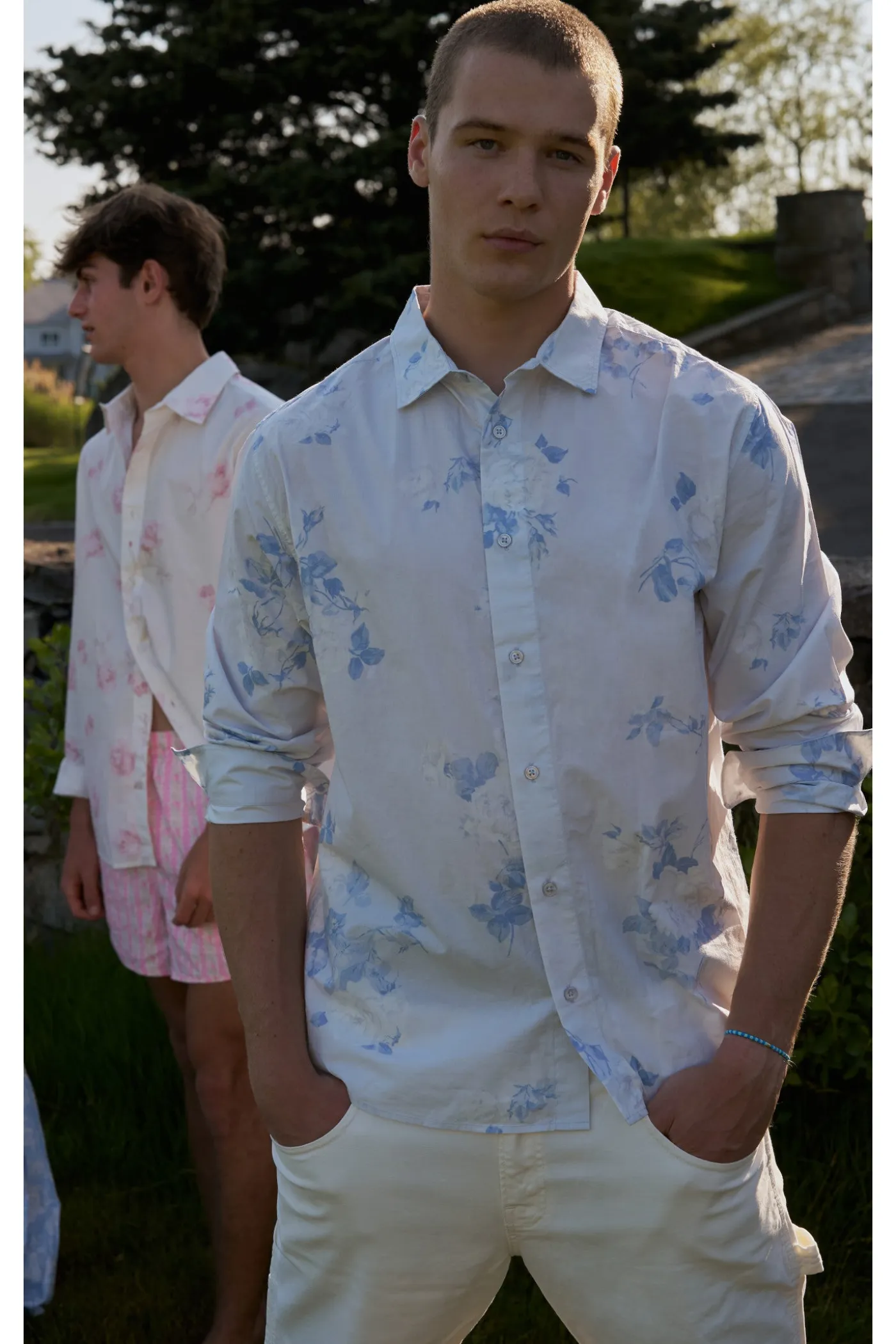 Hudley Heirloom Print Unisex Shirt