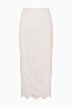 Ilse Lace Midi Pencil Skirt