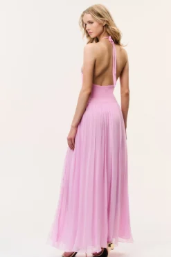 Isabelline Lace High Slit Maxi Skirt