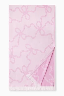 Jacquard Cotton Beach Throw