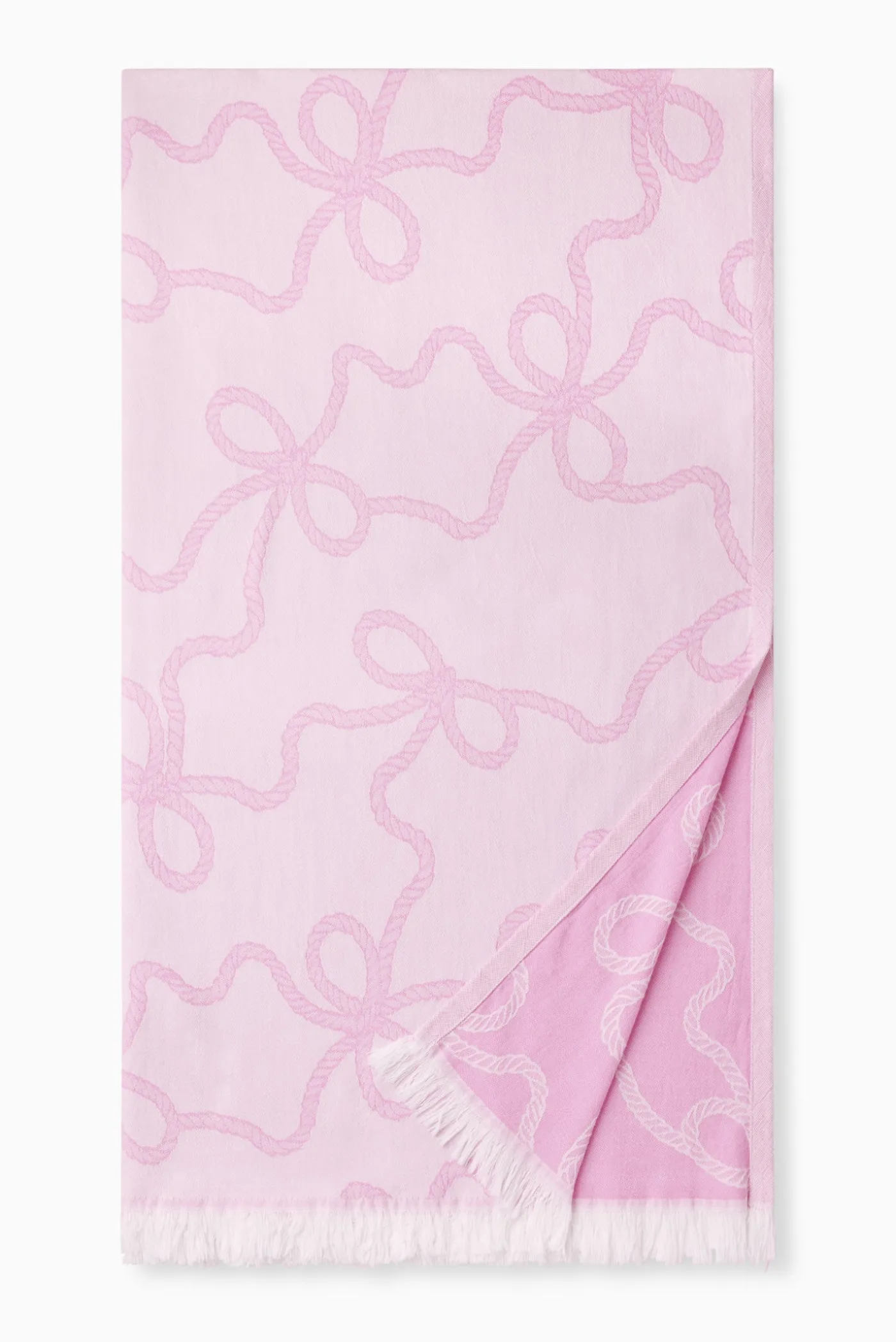 Jacquard Cotton Beach Throw