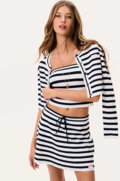 Jeanie Stretch Knit Mini Skirt