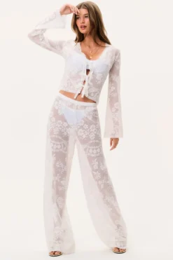 Jessia Lace Cover-Up Pant