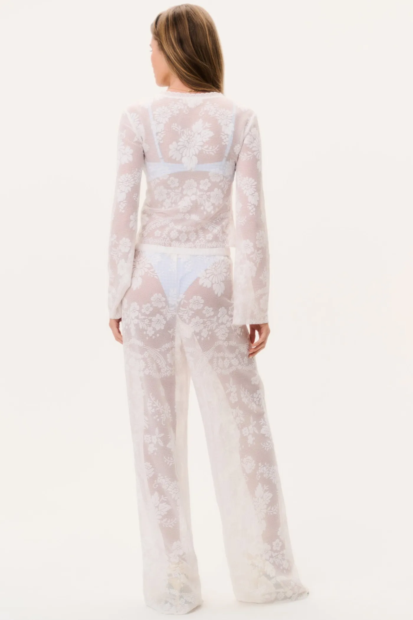 Jessia Lace Cover-Up Pant