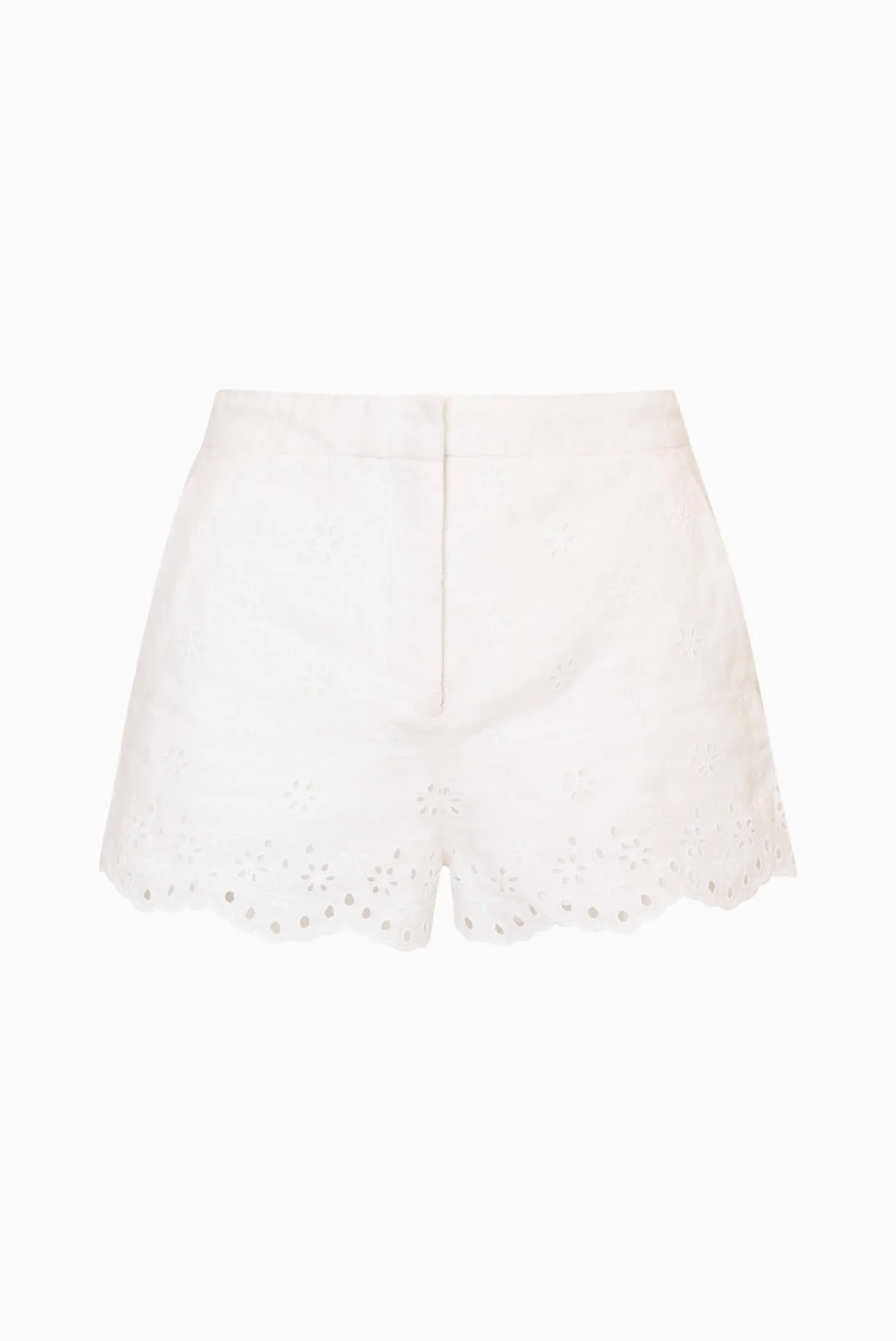 Jodine Eyelet Linen Shorts