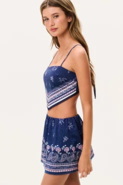 Jonie Bandana Print Mini Skort