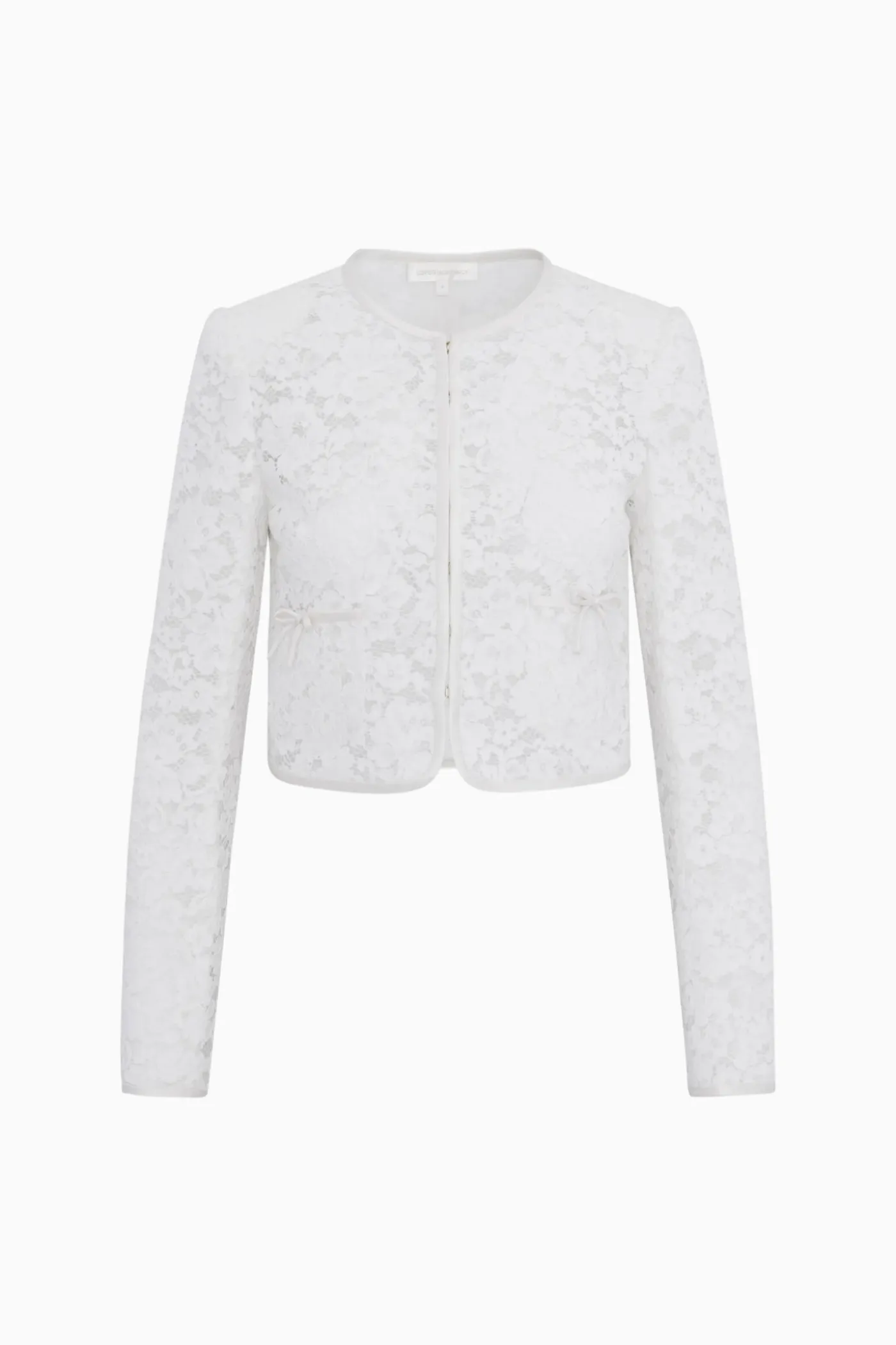 Junetta Cropped Lace Jacket