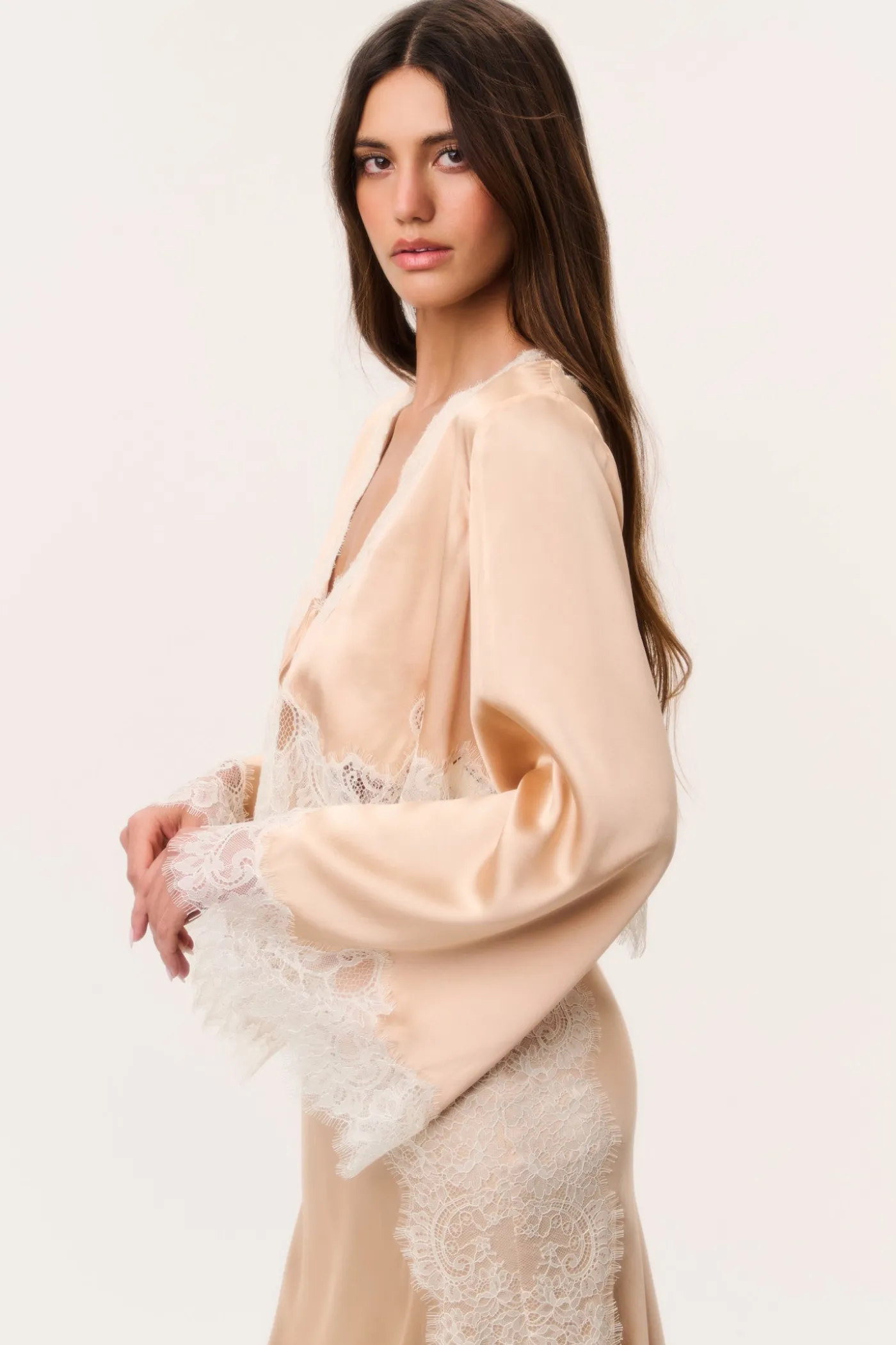 Kately Silk-Blend Top