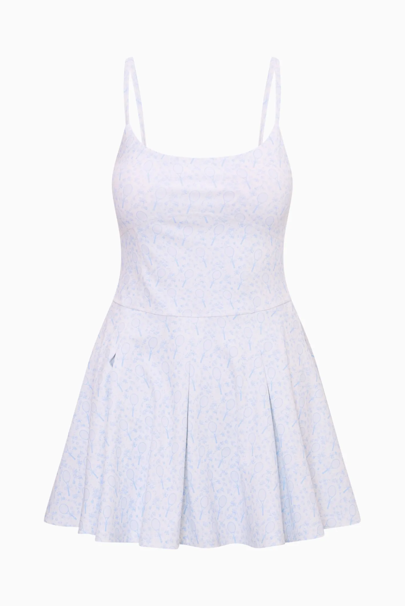 Keelyn Tennis Print Active Dress