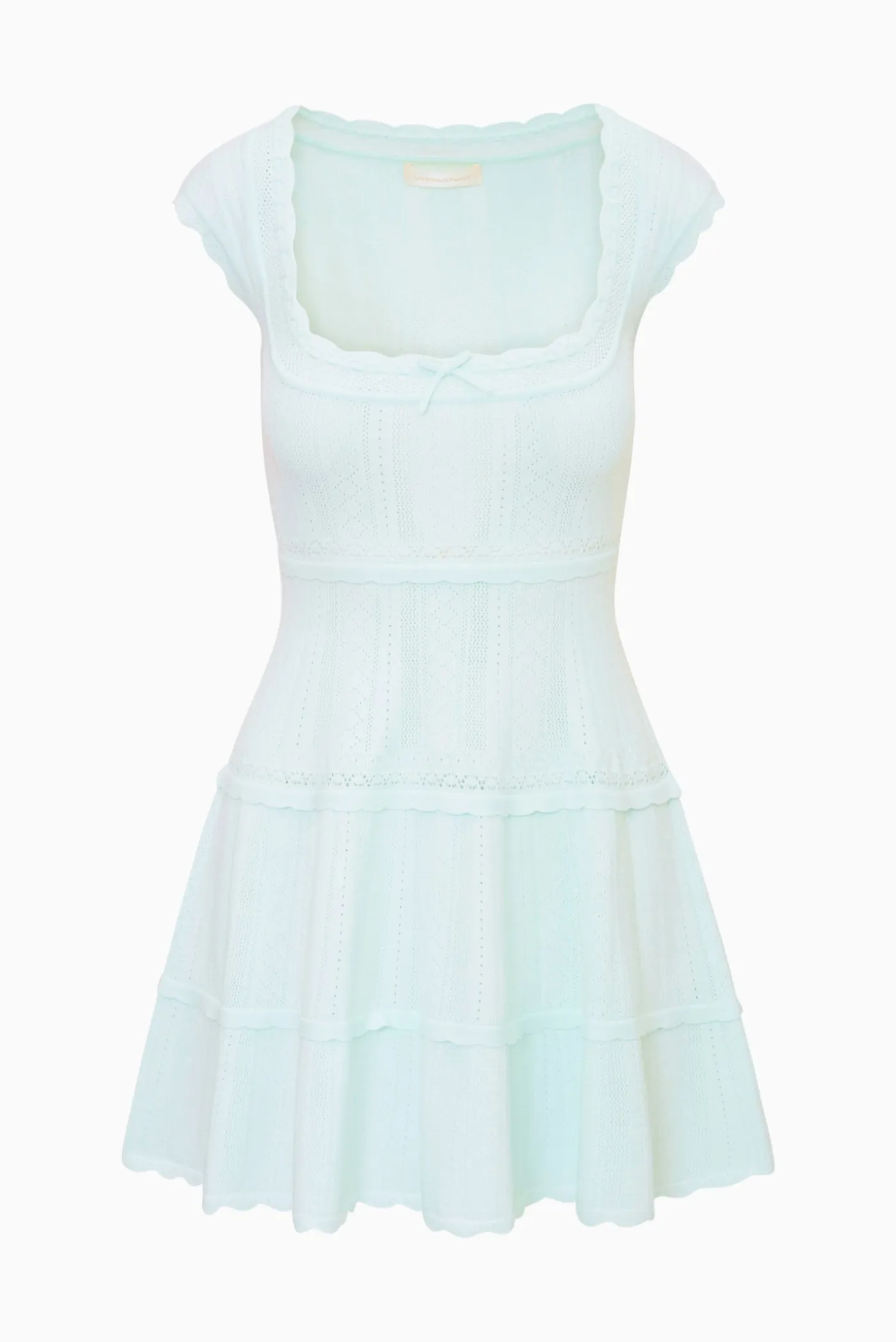 Laighton Stretch Pointelle Mini Dress