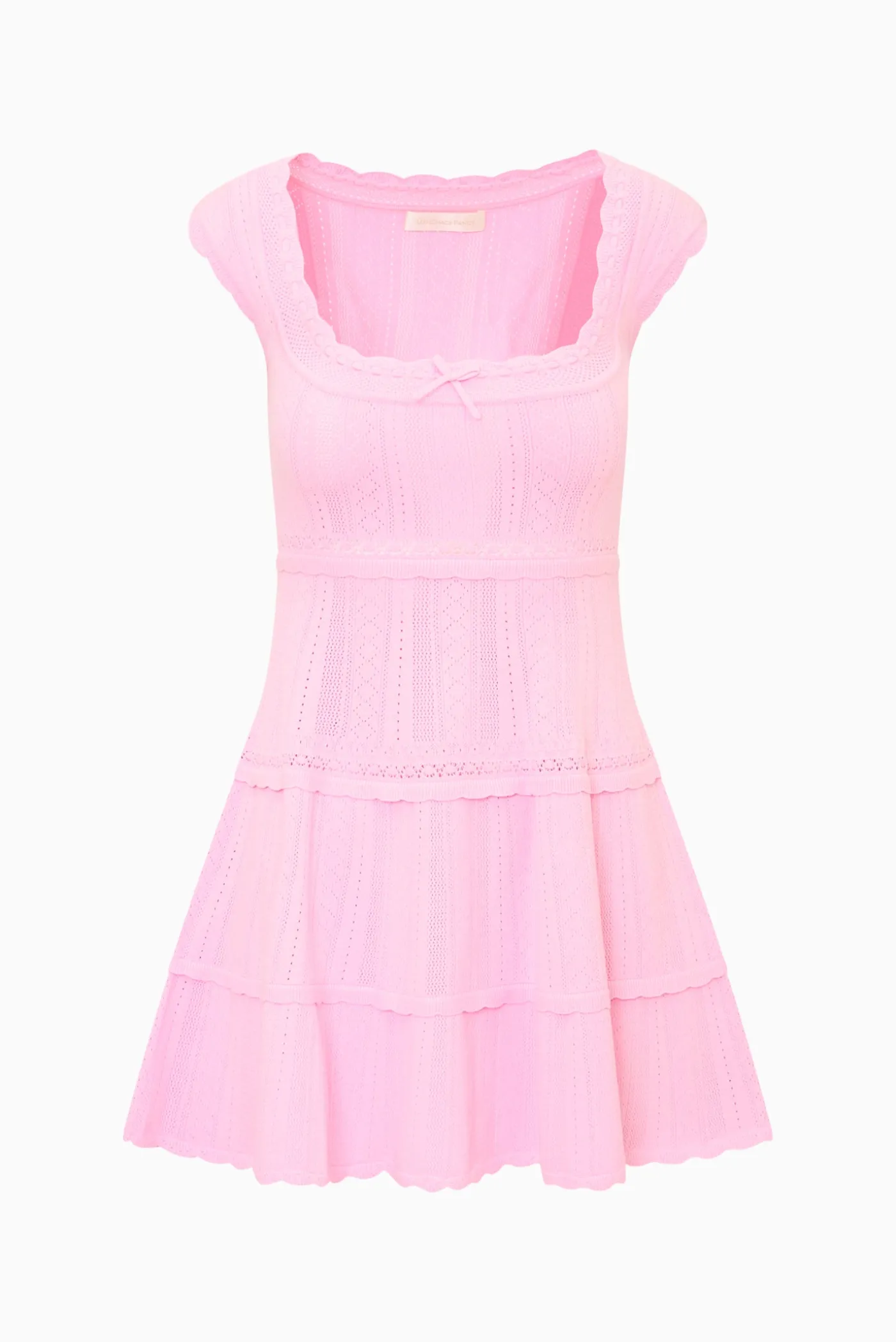 Laighton Stretch Pointelle Mini Dress