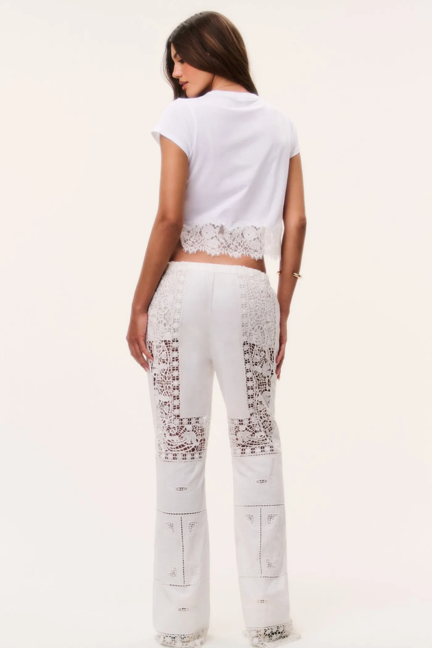 Lilo Patchwork Lace Pant