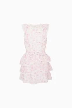 Little Girls Blooming Floral Decker Dress